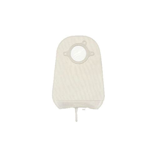 Natura Urostomy Pouch with Bendable Tap, Transparent, Size 57mm, 2 1/4in, 9in Length - Box of 10