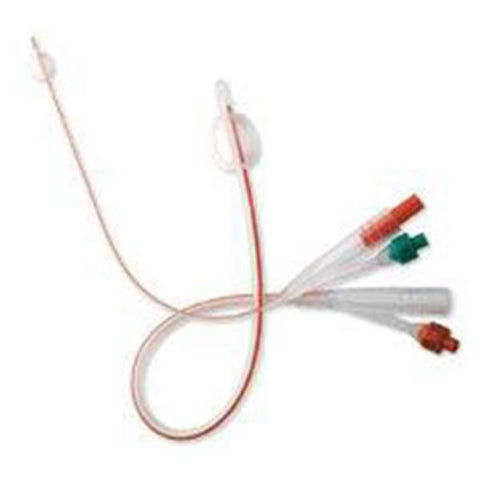 Cysto-Care Silicone Foley Catheter, Size 14Fr 10cc Balloon - Box of 5