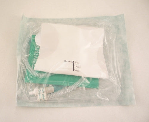 Leg Bag Large 25oz with 20in Tubing and Latex-Free Straps 750mL - Box of 10