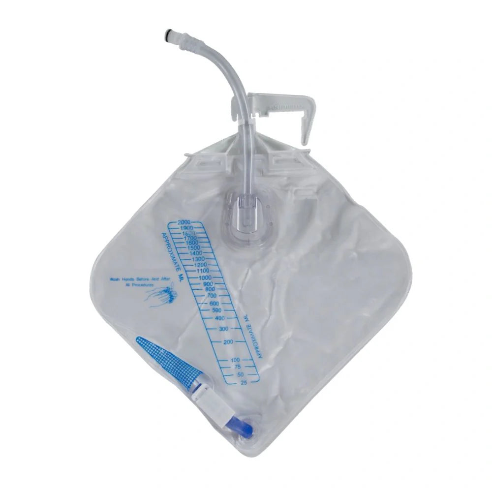 AFEX ActivKare 2000 mL Urine Collection Bed Bag - ActivKare