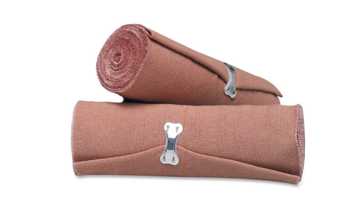 BANDAGE ELASTOCREPE 15CM X 4-5M STRETCHED L/F CA/6RL - ActivKare