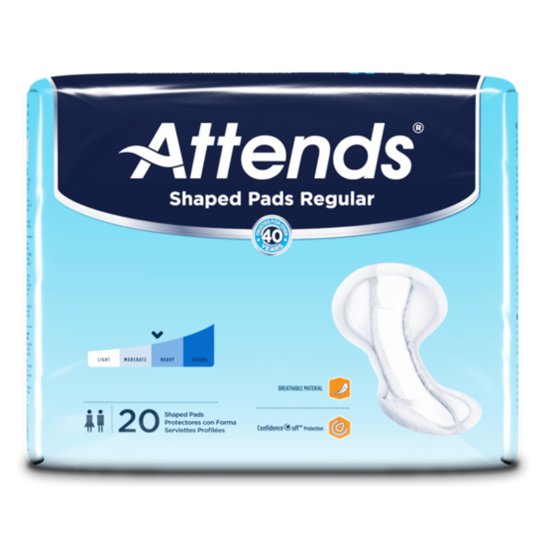 PAD INCONTINENCE SHAPED REGULAR CA/4 X 20 SPDRA - ActivKare