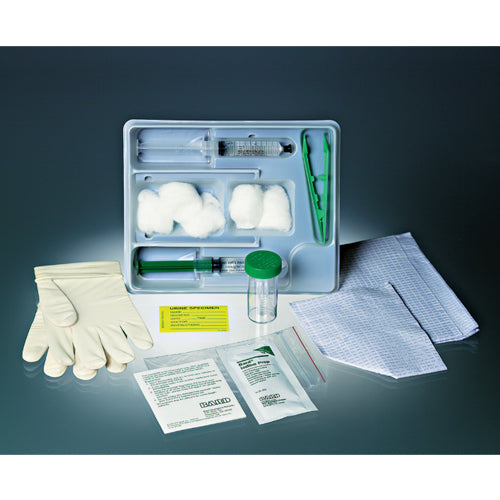 Add-A-Foley Uro-Prep Tray with Standard Accessories, 2000mL Durable Collection Bag without Catheter - Case of 10