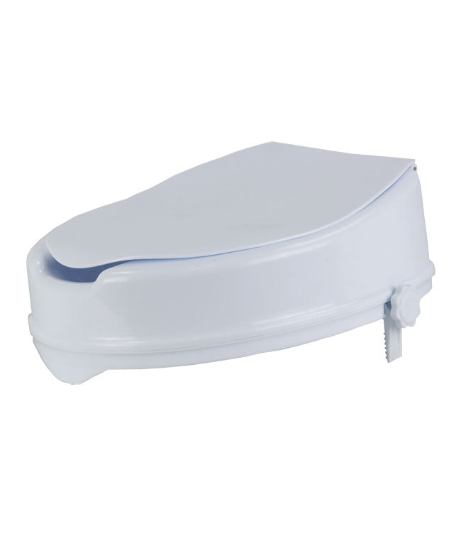 Activkare 4" Raised Toilet Seat with Lid - ActivKare