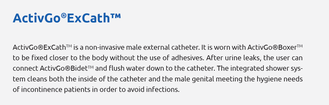 ActivGo ActivKare External Catheter - ActivKare