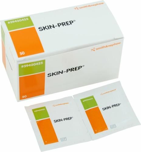 Skin-Prep Protective Barrier Wipe, Latex-Free - Box of 50