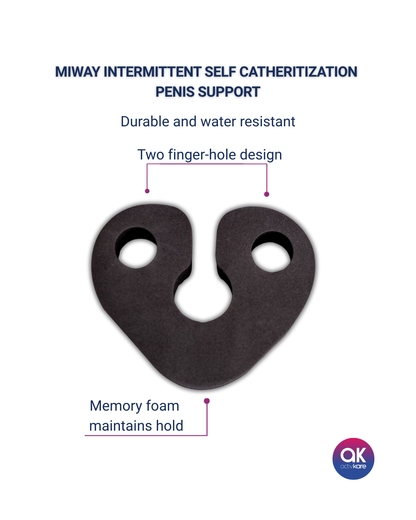 MiWay™ Intermittent Self Catheterization Penis Support - ActivKare