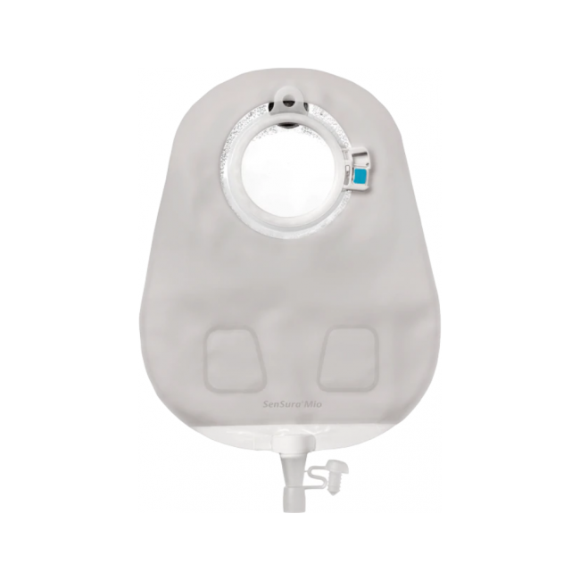 POUCH UROSTOMY SENSURA MIO 2PC CLICK DRAIN MAXI TRANS 60MM BX/10 - ActivKare