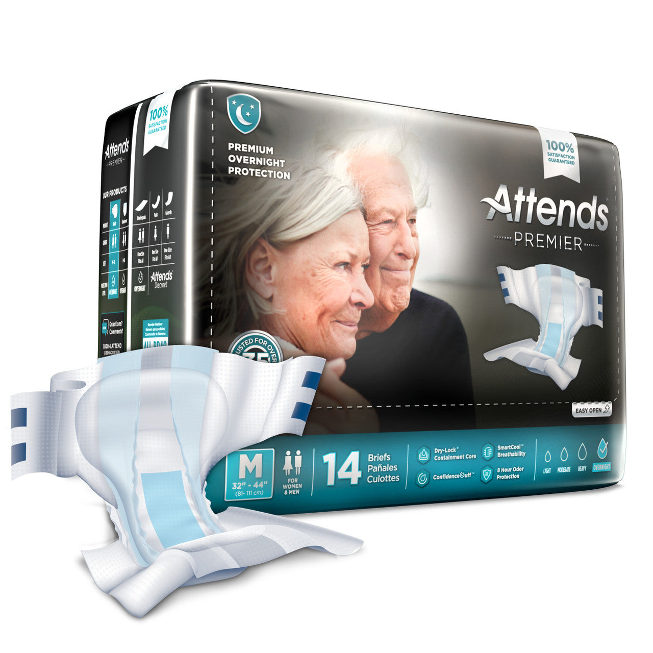 BRIEFS ATTENDS PREMIER MEDIUM CA/4 X 14 ALI-BR20 P30 - ActivKare