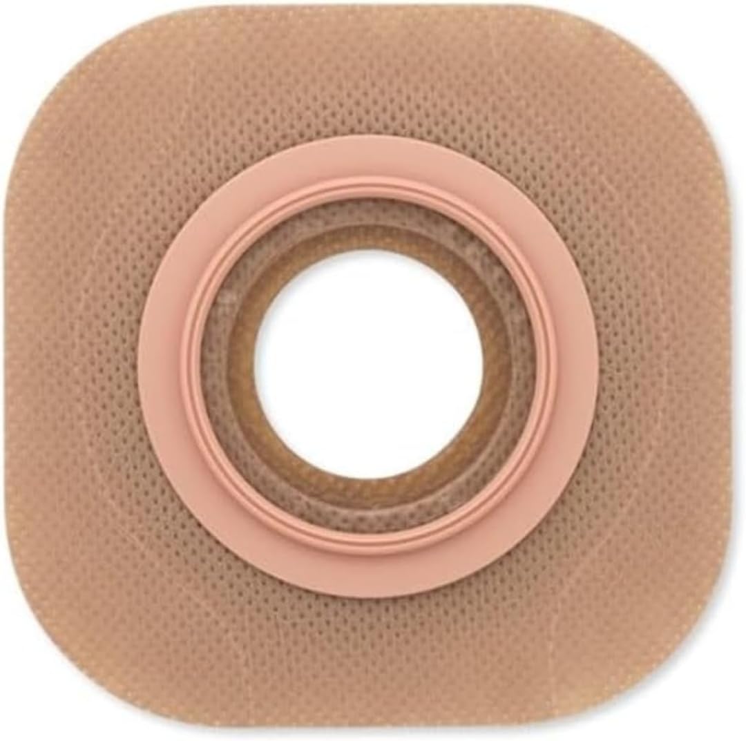Flextend Skin Barrier, Two-Piece, Pre-Cut Flat, Flange Size, 44mm, Opening 25mm, Green - Box of 5