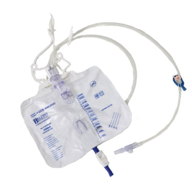 Urinary Drainage Bag 2000mL BelPro 59in with Emptying Tube - Each