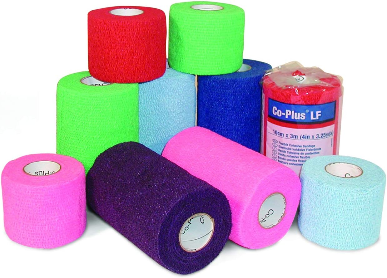 BANDAGE COMPRESSION CO-PLUS LF 7.5CM X4.5M STRETCHED CLR PK BX/24 - ActivKare