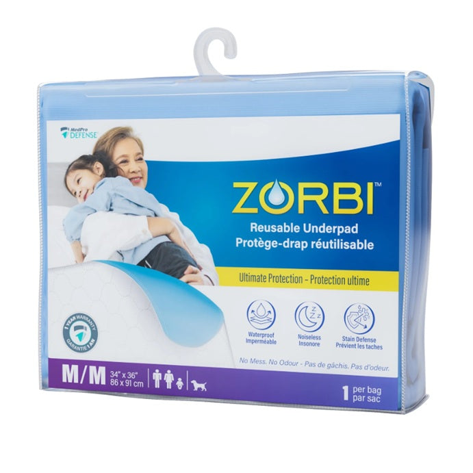 Zorbi™ Quilted Reusable Underpad Medium - Each