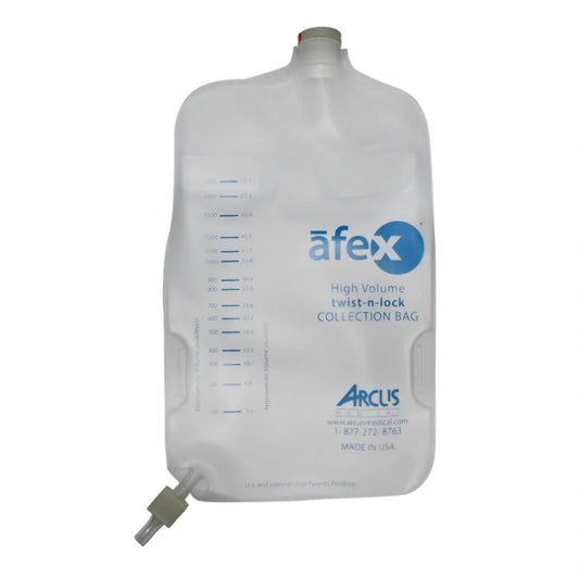 Sac Afex à connexion directe de capacité supplémentaire de 1 500 ml