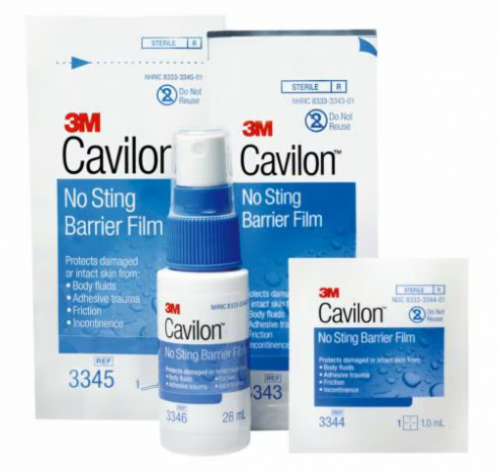 FILM BARRIER CAVILON NO STING 1ML && SMALL FOAM APP CA/4 X 25S - ActivKare