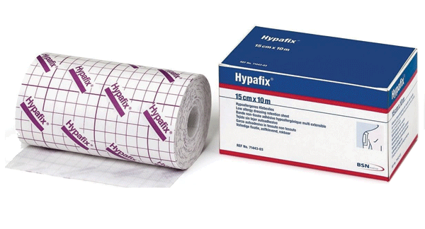TAPE HYPAFIX RETENTION 10CM X 10M L/FREE BX/1 RL (714432) - ActivKare