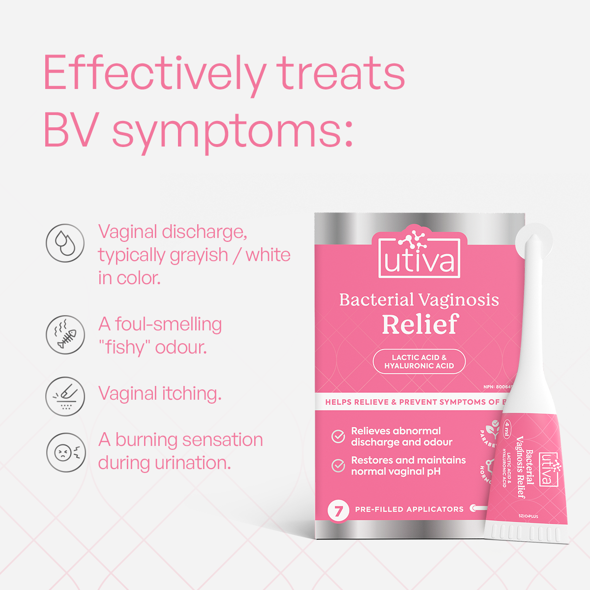 UTIVA Bacterial Vaginosis Relief