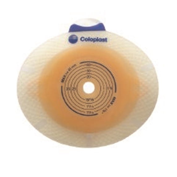 SenSura® Click Skin Barrier Flange Size, 1 9/16in, 40mm, Cut-to-Fit up to 1 3/8in, 40mm - Box of 5