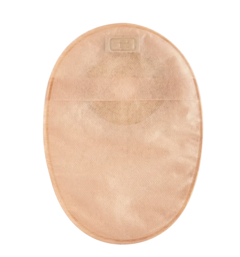 Esteem+ 1-Piece Closed Pouch Modified Stomahesive Pre-Cut Barrier Window Filter 25mm, 1in Opaque - Box of 30