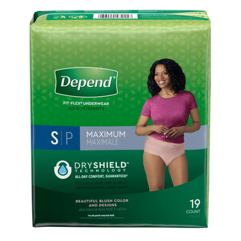 Depend Fresh Protection Incontinence Underwear for Women