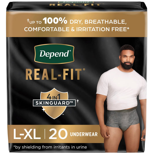 Depend Real-Fit Underwear for Men - ActivKare