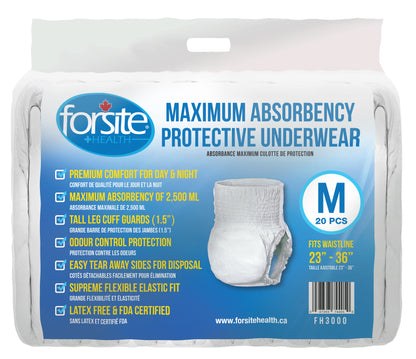 FORSITE Health Maximum Absorbency Protective Underwear