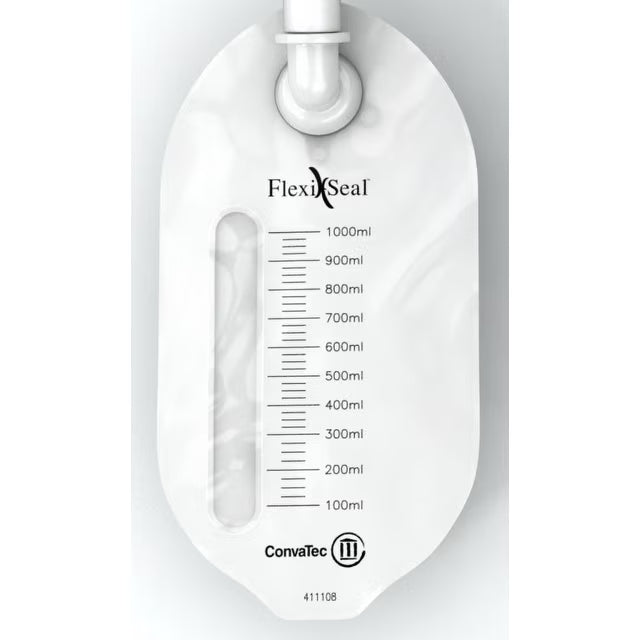 Flexi-Seal Fecal Management Collection Bag with Filter - Box of 10