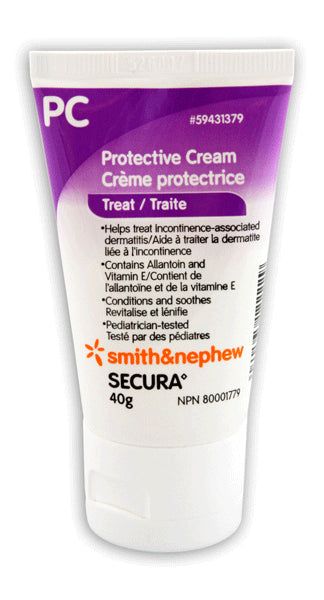 Secura Barrier Cream, 40g Tube, 10% Zinc Oxide, Latex-Free