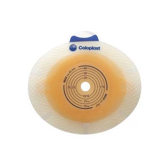 SenSura® Click Convex Light Skin Barrier Flange Size, 1 9/16in, 40mm, Cut-to-Fit up to 7/8in, 23mm - Box of 5