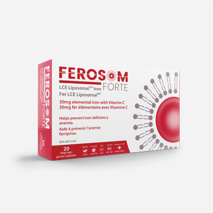 Ferosom Forte LCE Liposomal Iron Supplement - ActivKare