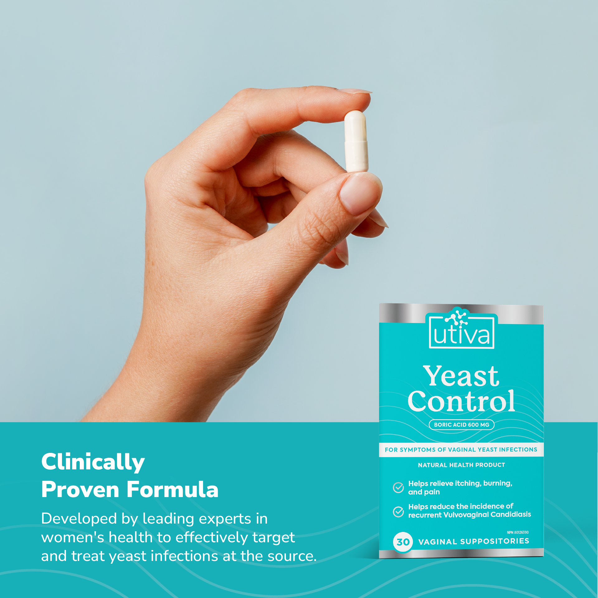 tobacco suppository UTIVA Yeast Control (Boric Acid Suppositories) tobacco suppository UTIVA Yeast Control (Boric Acid Suppositories)