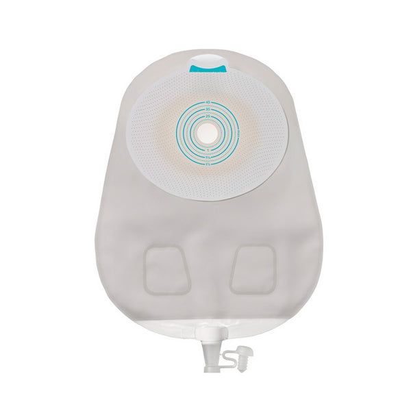 SenSura® Mio 1-Piece Urostomy, Cut-to-Fit 10-45mm, Drainable, Opaque, Non-Convex - Box of 10