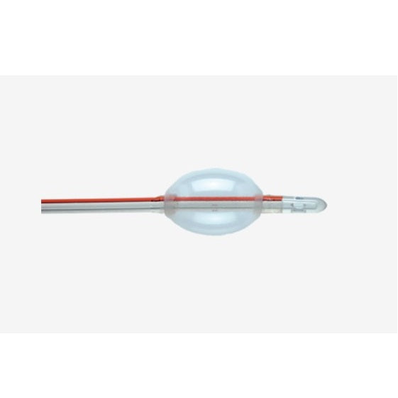 Cysto-Care 100% Silicone Foley Catheter, Size 24Fr, 30cc Balloon - Box of 5