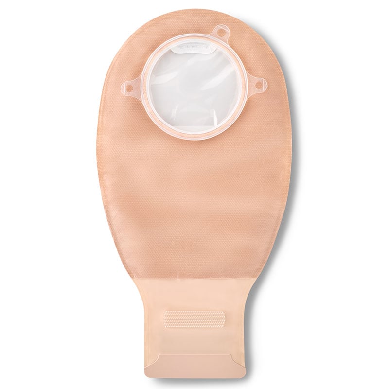 Natura Plus Drain Pouch with InvisiClose Tail & Window No Filter with Two Sided Comfort Panel 70mm - Box of 10