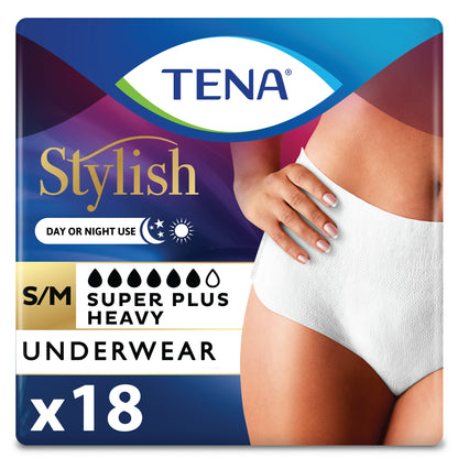 TENA® Stylish Super Plus Incontinence Underwear for Women