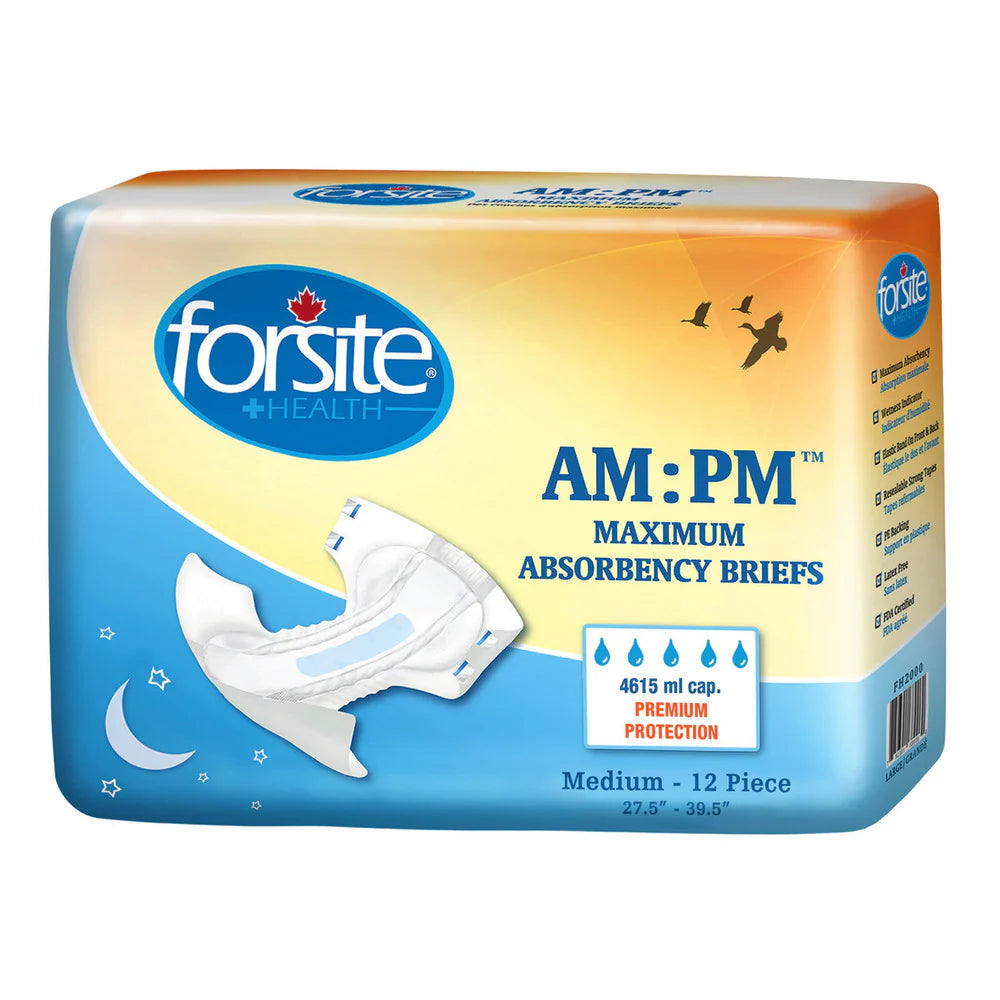 FORSITE AM PM Maximum Adult Briefs