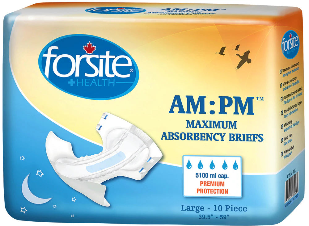 FORSITE AM PM Maximum Adult Briefs
