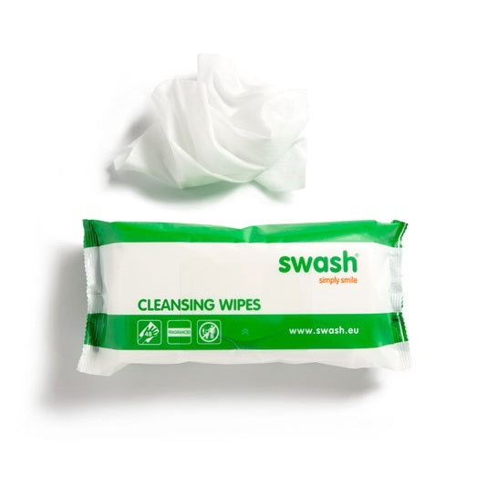 Swash® Cleansing Wipes Fragrance-Free - 12 Packs of 48
