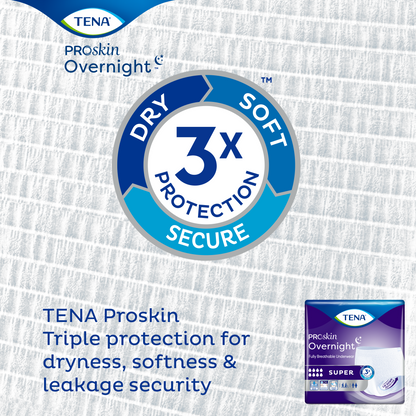TENA ProSkin Overnight™ Super Protective Incontinence Underwear - ActivKare
