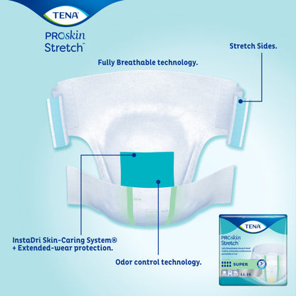 TENA ProSkin™ Stretch Super Incontinence Brief - ActivKare