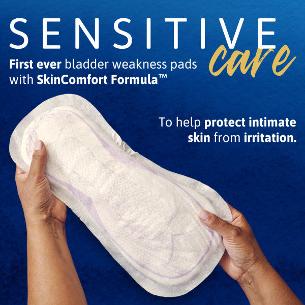 TENA Sensitive Care Extra Coverage Overnight Pads