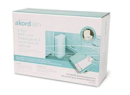 AKORD Refill Bags for SLIM DIAPER REMOVAL SYSTEM 2-Pack - ActivKare