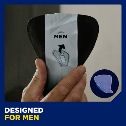 TENA® Incontinence Shields for Men, Extra Light Absorbency