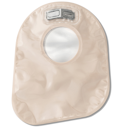 Hollister Ostomy Pouch, 2-Piece, Closed, QuietWear, 70mm, Blue - Box of 30