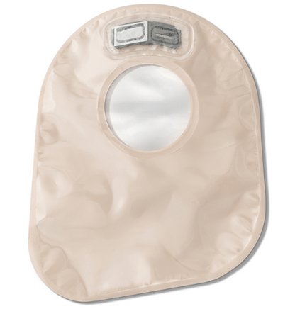 Hollister Ostomy Pouch, 2-Piece, Closed, QuietWear, 70mm, Blue - Box of 30