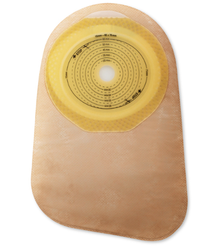 Hollister Premier Ostomy Pouch, 1-Piece, Closed, Flat, Cut-to-Fit, 55mm Flange - Box of 30