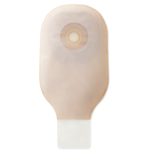 Hollister Premier Ostomy Pouch, 1-Piece, Drainable, Convex, Clamp, Pre-Cut, 29mm Opening, Clear - Box of 5