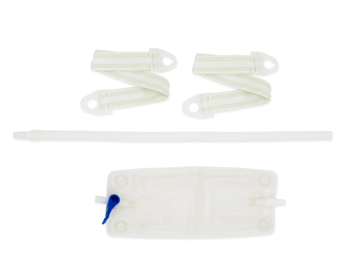 Urine Leg Bag, 18oz Combo Pack, Vented, Medium - Box of 10