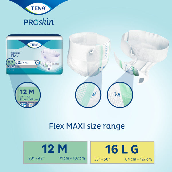 TENA ProSkin™ Flex Maxi Belted Incontinence Brief