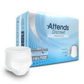 Attends Discreet Underwear, Male - 4 Bags - ActivKare